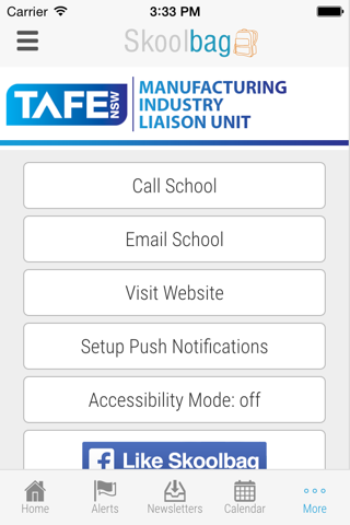 TAFE NSW Manufacturing Industry Liaison Unit, screenshot 4