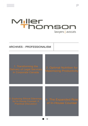 Miller Thomson screenshot 3