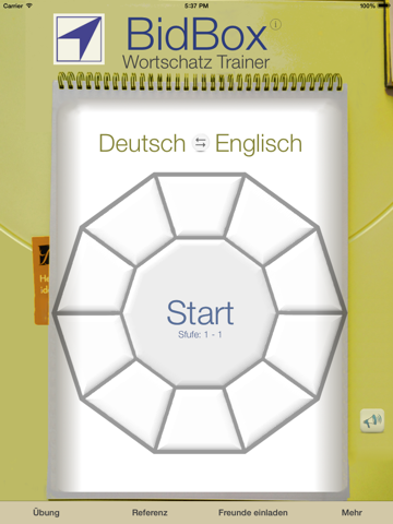 Vocabulary Trainer: German - Englishのおすすめ画像1