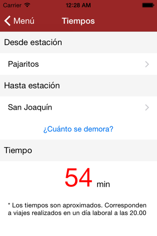 MetroApp Santiago screenshot 4