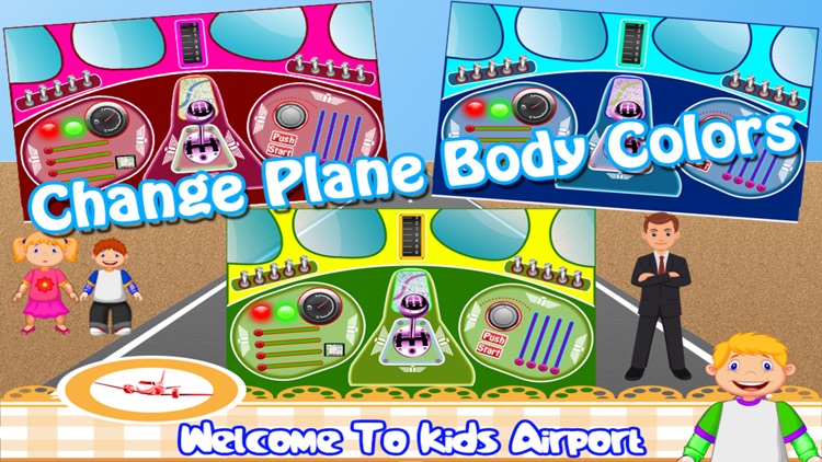 Kids airport baby Airlines adventures - little boys & girls games screenshot-4