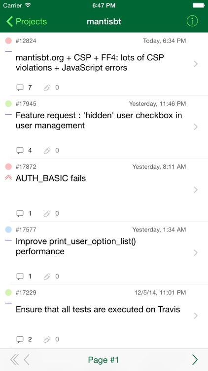 Mantis Bug Tracker Client