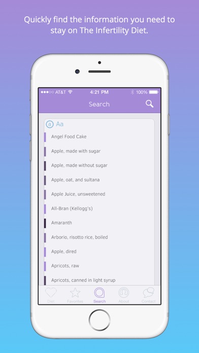 The Infertility Diet Screenshot
