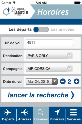 Aéroport Bastia screenshot 2