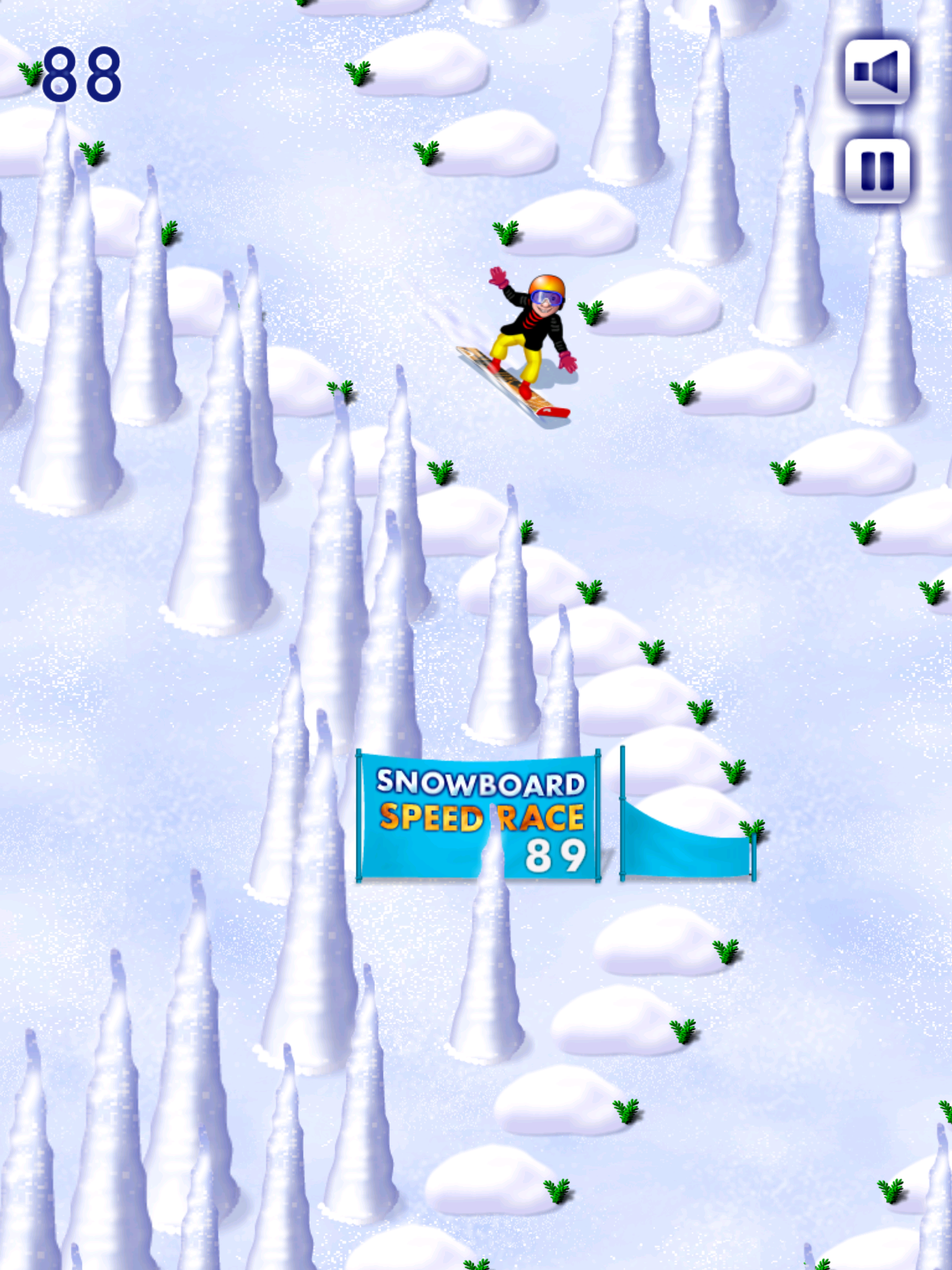 Snowboard Speed Race screenshot 9
