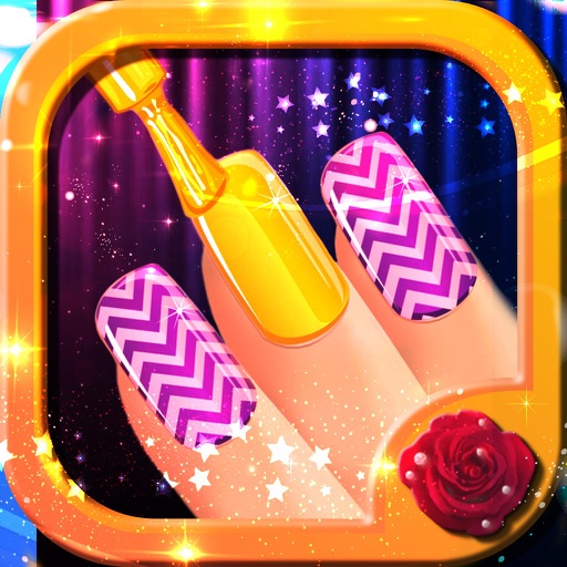 Girl Nails Fancy Icon