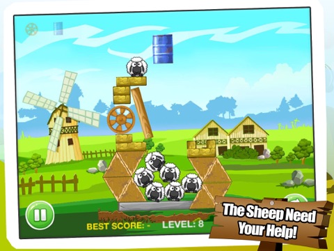 Screenshot #5 pour A Tiny Sheep Virtual Farm Escape the Clouds Game