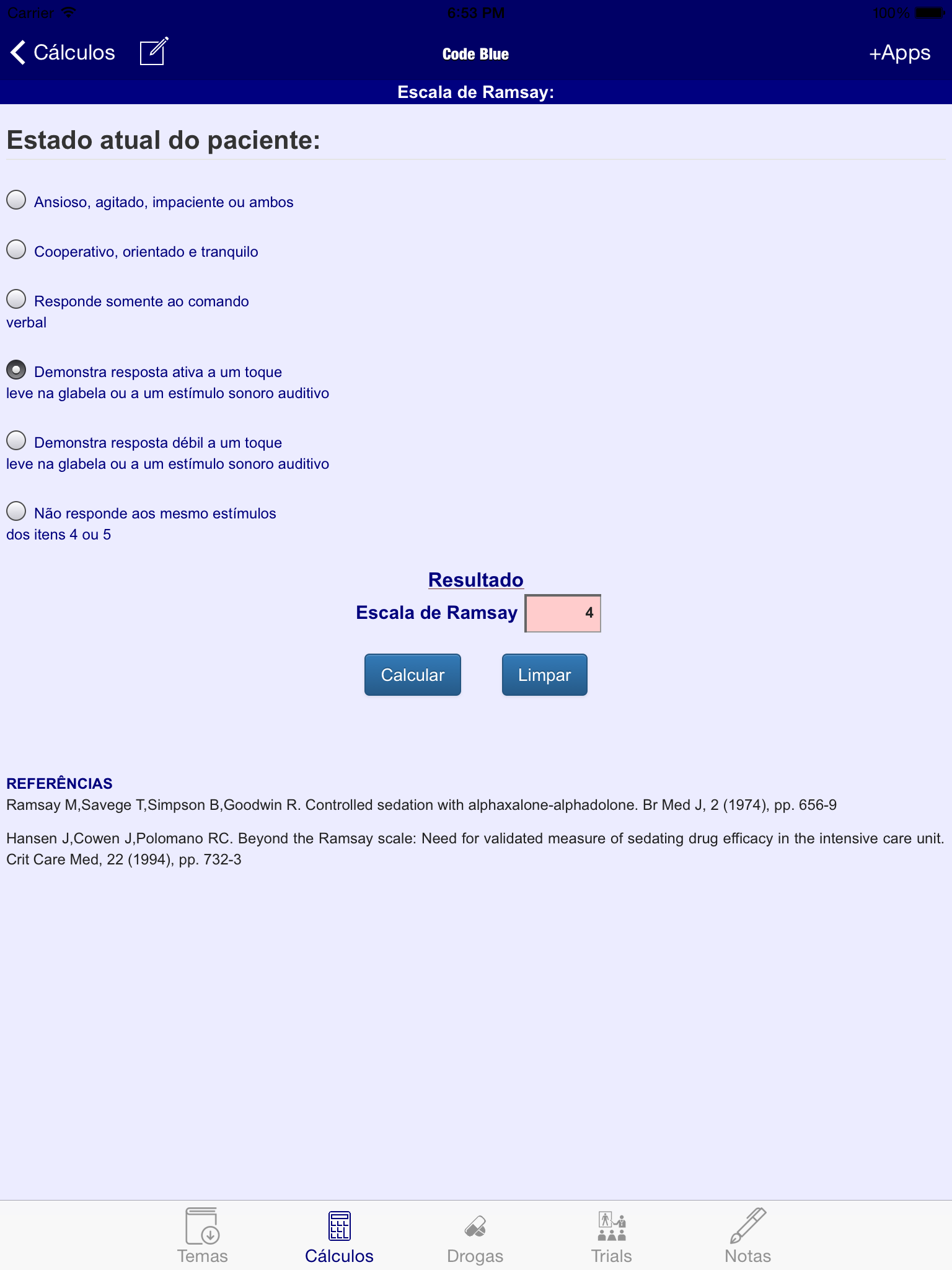 Guia de CTI - Code Blue - Medicina Intensiva, emergência, terapia intensiva, cuidado intensivo, cti, uti, emergencia