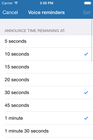 Voice Timer Pro screenshot 4