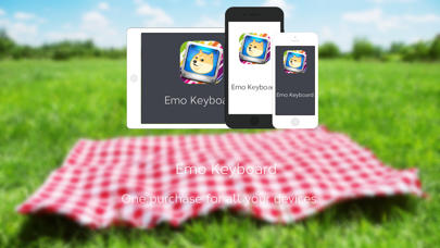 Screenshot #1 pour Emo Sticker Keyboard—Express Batter