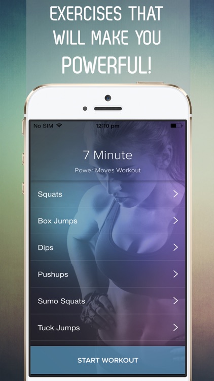 7 Minute Power Moves Workout to Get Lean and Toned