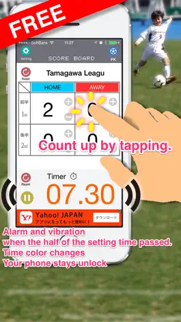 Game screenshot Soccer Score Board & Timer(FREE) apk