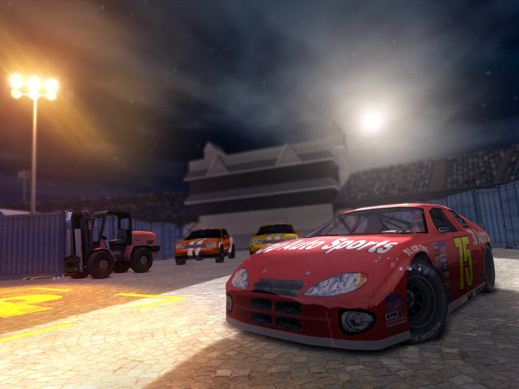 Race Track Car Parking