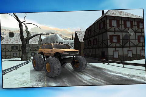 3D Monster Truck Simulator- 3D trucker simulation and parking game screenshot 2
