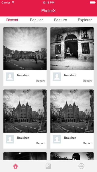 PhotorX iPhone screenshot 1 - Photo & Video app