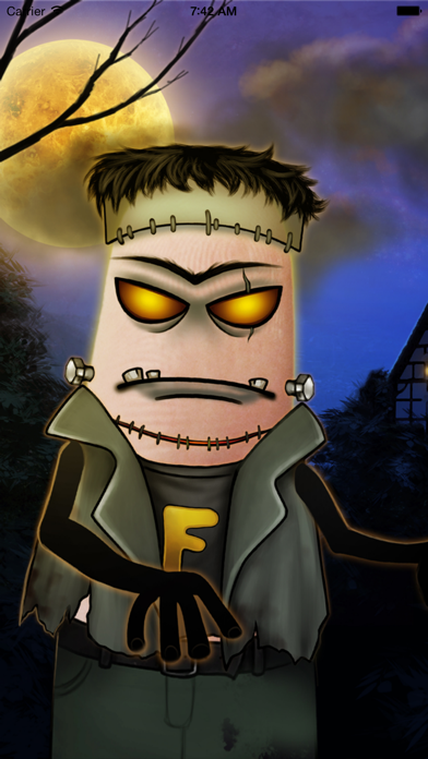 Screenshot #2 pour Doigts Horreur - Créer des visages d'horreur sur les doigts