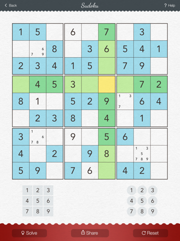 Screenshot #5 pour Sudoku New. Un jeu de plateau fascinant – un casse-tête pour tous les âges