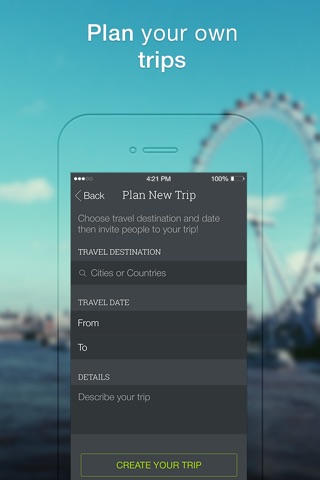 TripTogether: World Travelers’ Messenger app for finding Travel Mates screenshot 4