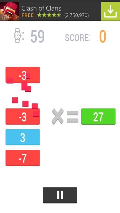 Number Smash: Quick Brain Math Game