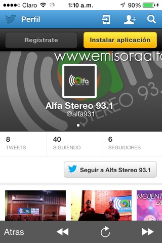 ALFA STEREO 93.1 FM screenshot 4