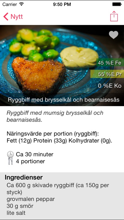 LCHF-appen Pro