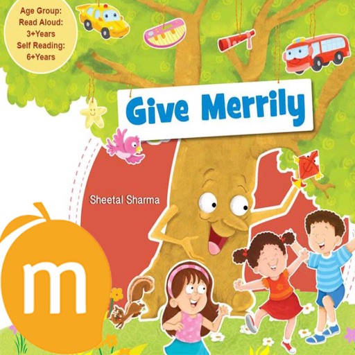 Give Merrily -  Interactive Reading Planet  series story authored by Sheetal Sharma icon