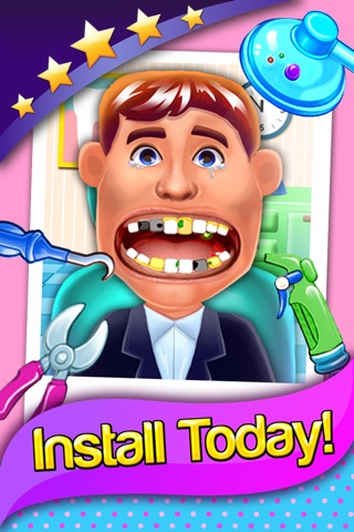 Wedding Day Dentist - fashion doctor make-over & little kids teeth make-up screenshot 3