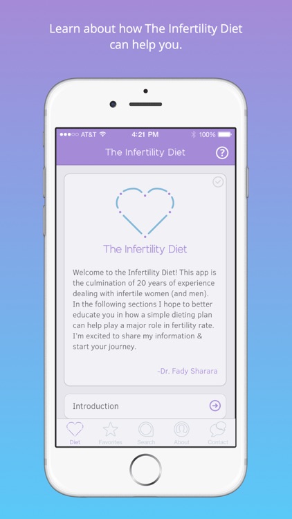 The Infertility Diet