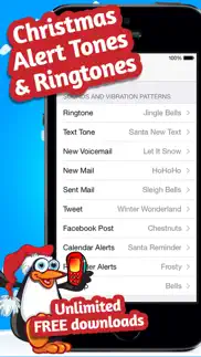 christmas alerts and ringtones iphone screenshot 1