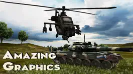 Game screenshot Boeing AH-64 Apache Longbow - Combat Gunship Helicopter Simulator of Infinite Tanks Hunter apk