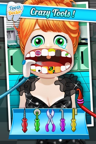 Absurd Dentist Games - Crazy Surgery screenshot 2