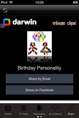Birthday Personality screenshot 3