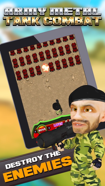 Army Metal Tank Combat Supremacy Domination