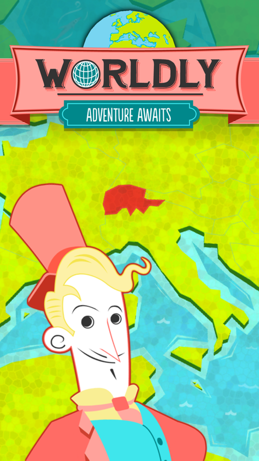#1. Worldly: Country & Maps Quiz (iOS) Által: Supergonk Ltd.