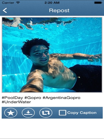 Screenshot #4 pour Social Repost - Photo and Video Reposter Instarepost Whiz App