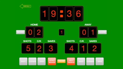 ScoreKeeper Scoreboard - iPhone Screenshot