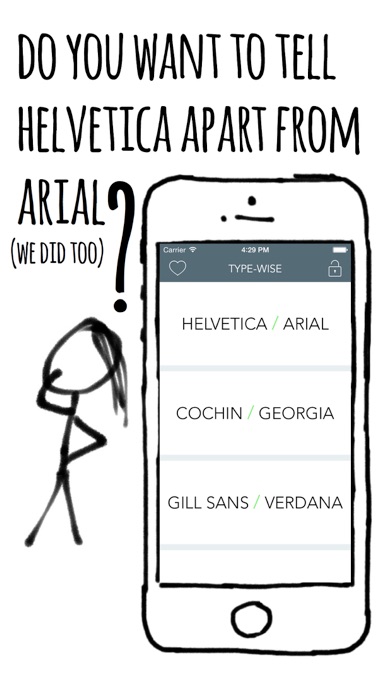Screenshot #1 pour type-WISE | Play with Typefaces