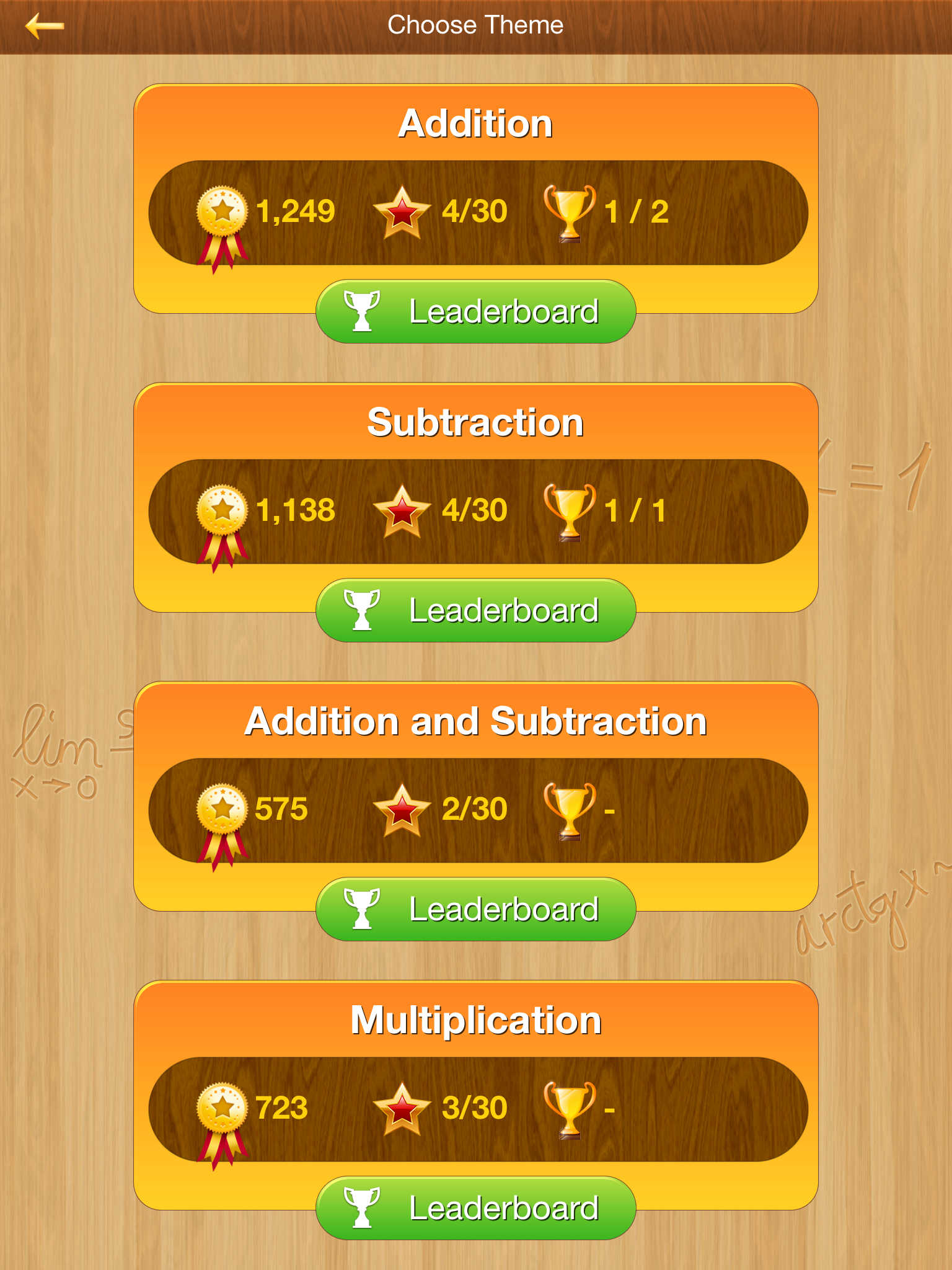 Math Master - education arithmetic puzzle games, train your skills of mathematics screenshot 10