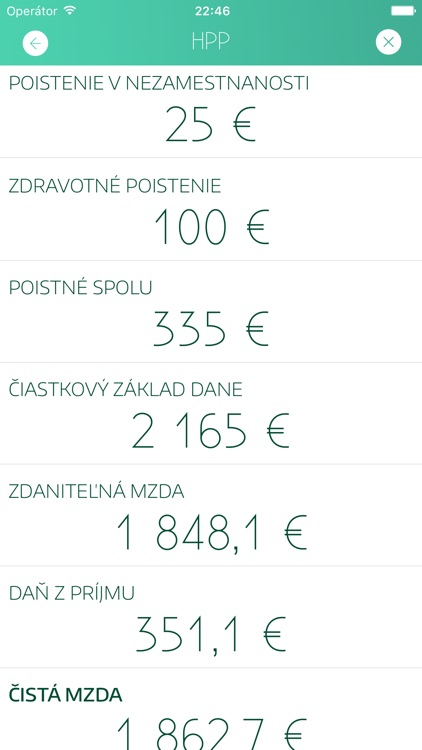 Čistá Mzda PRO screenshot-3