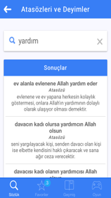 Atasözleri ve Deyimler Sözlüğü screenshot