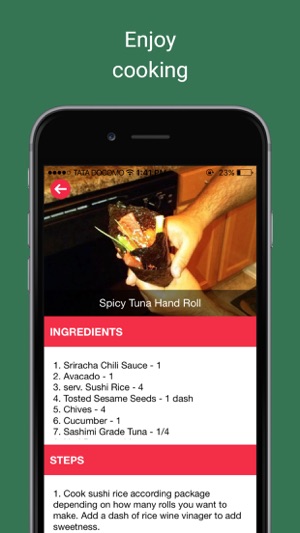 Japanese healthy recipe cooking videos: Sushi food(圖5)-速報App