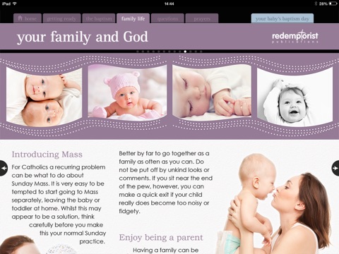 Your Baby's Baptism screenshot 2
