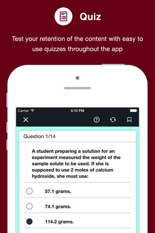 Ascent MCAT Chemistry screenshot 4