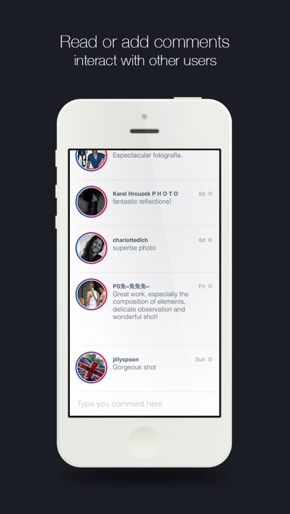 Pure Flickr - Browse, edit, upload, comment, share, favorite and view your Flickr photos in a pure and simple app screenshot-4