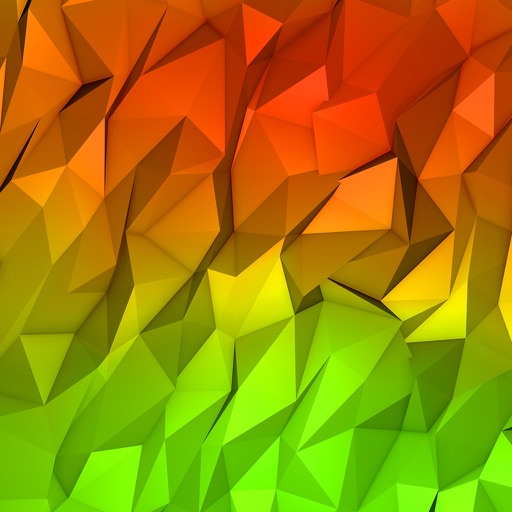 Colorful Triangles - Retina Wallpapers icon