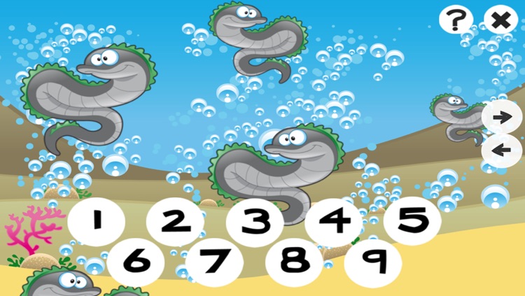 123 Counting Games For Kids With Open Sea animals screenshot-4