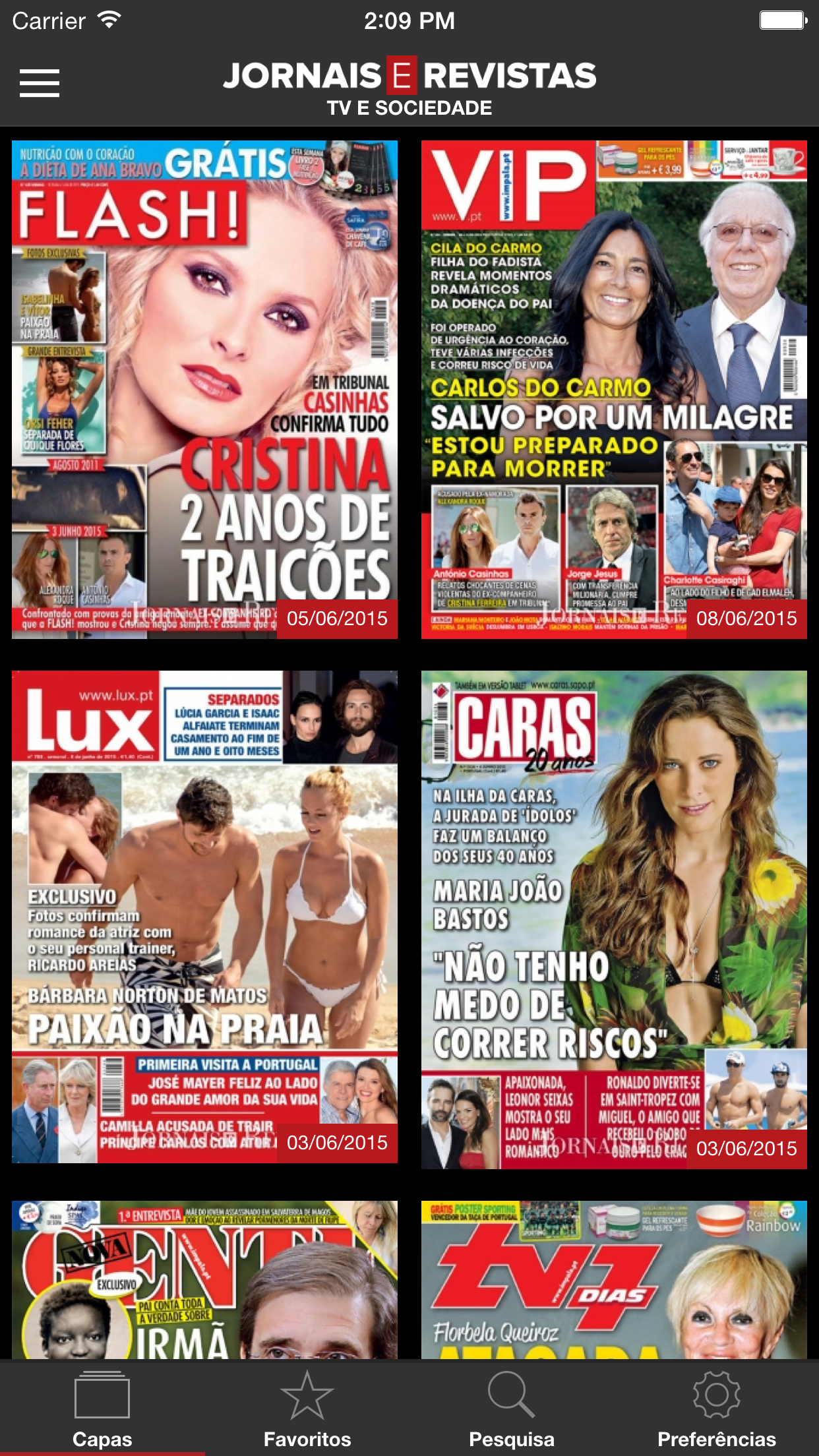 Jornais e Revistas screenshot 4