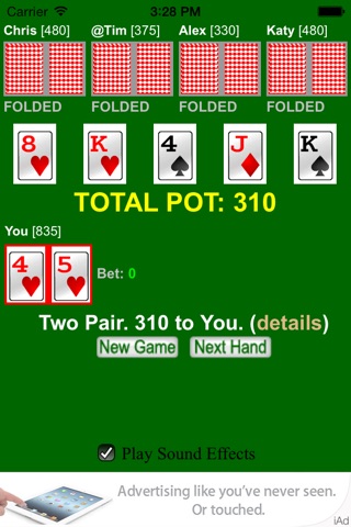 free Fast Poker Texas Hold 'Em - BA.net screenshot 4
