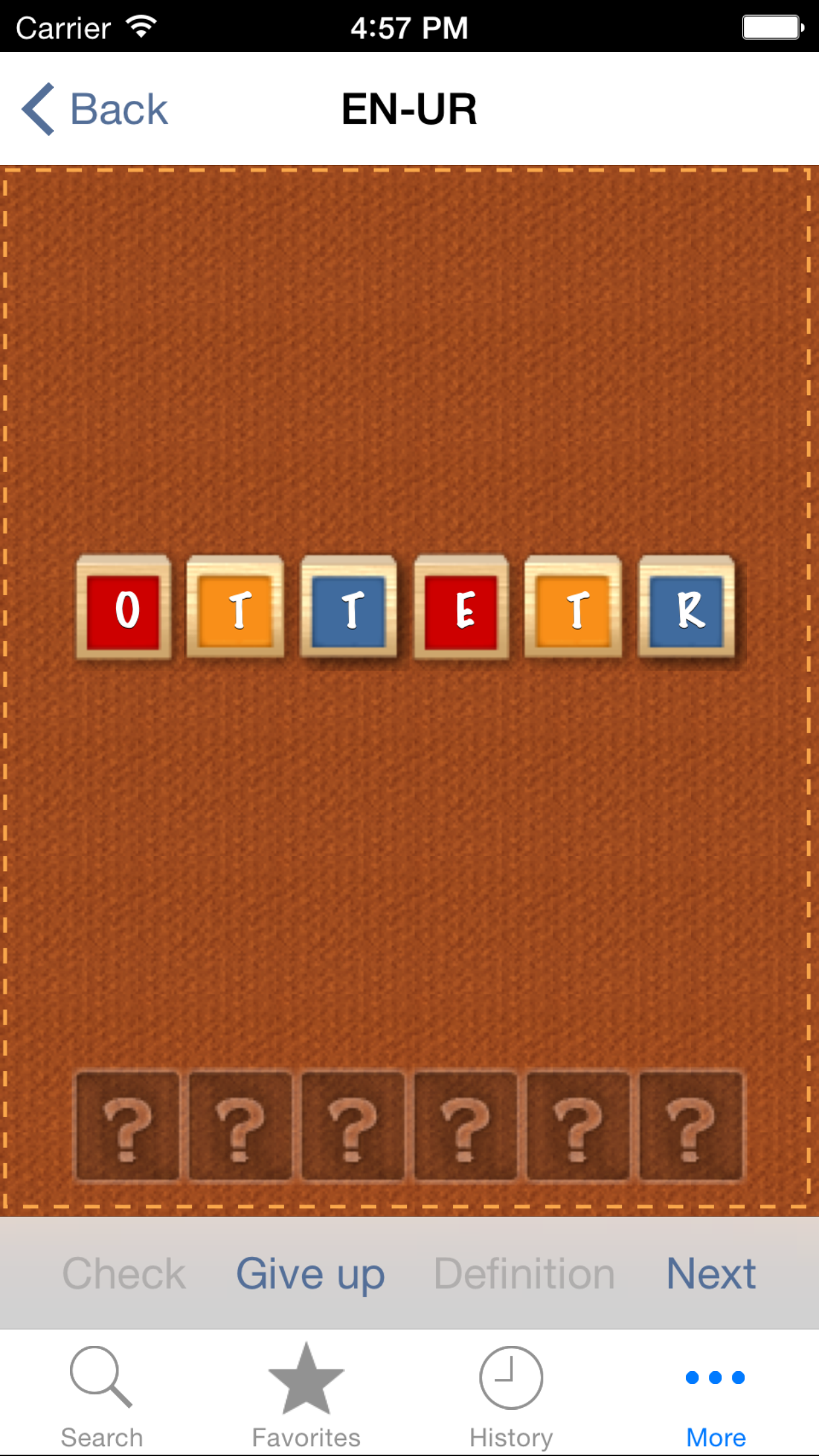 English<>Urdu Dictionary