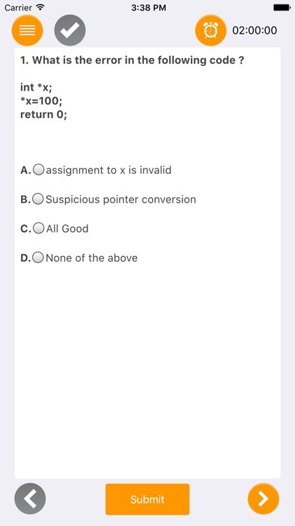 Bodacious C++ Exam Simulator screenshot-3